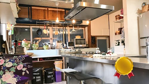 田中様-ofukuwake-ジェルコリフォームコンテスト審査委員長賞-第3の人生の夢をかなえたお福分けキッチン