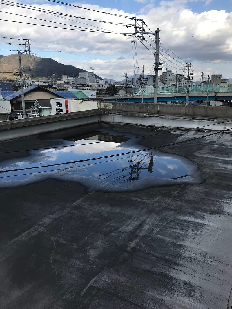 漏りが止まらない屋上を防水工事